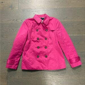 Banana republic hot pink ladies spring jacket sz Med NWT